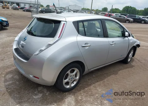 2011 Nissan Leaf Sl z USA, uszkodzony, nr VIN JN1AZ0CPXBT005973